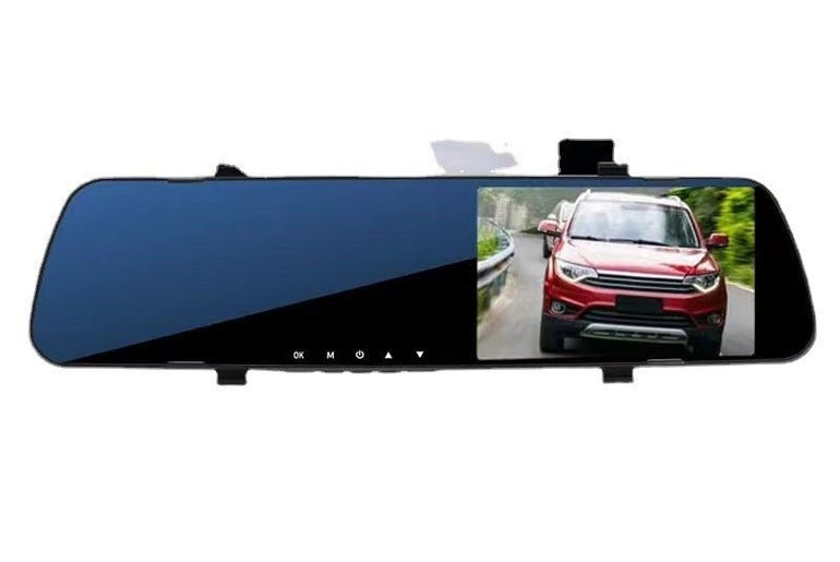 1080P HD Rearview Mirror Driving Recorder - Urban Mart