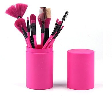 12pcs Makeup Brush Set Blush Eyeshadow Eyelash Highlighter Makeup Brush - Urban Mart