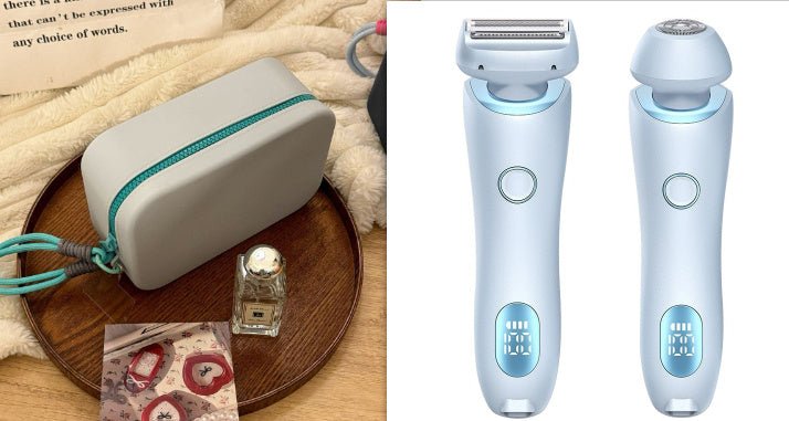 2 In 1 Hair Removal Epilator USB Rechargeable Trimmer - Urban Mart