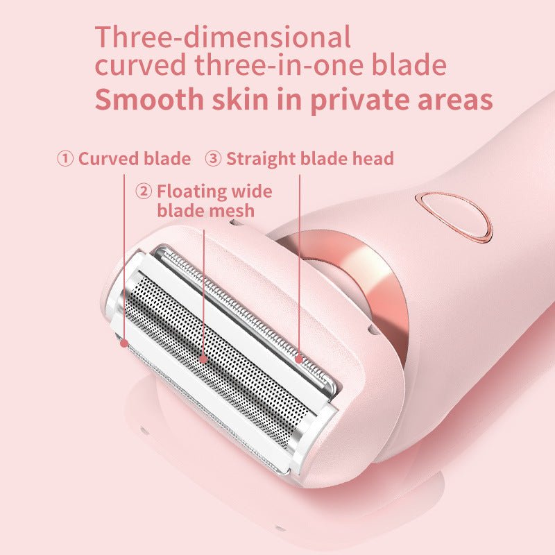 2 In 1 Hair Removal Epilator USB Rechargeable Trimmer - Urban Mart