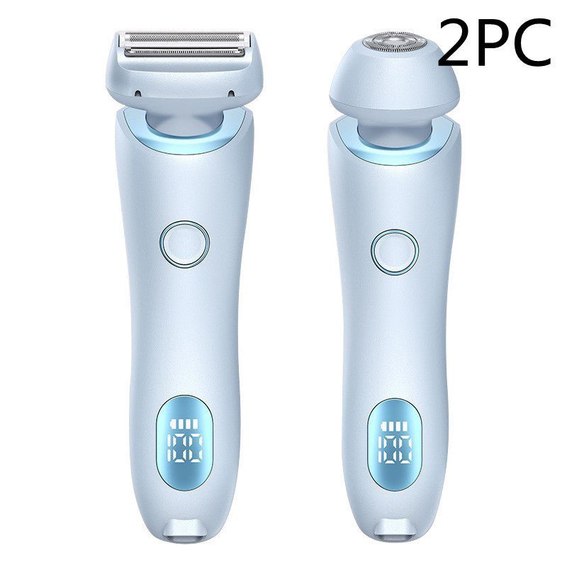 2 In 1 Hair Removal Epilator USB Rechargeable Trimmer - Urban Mart