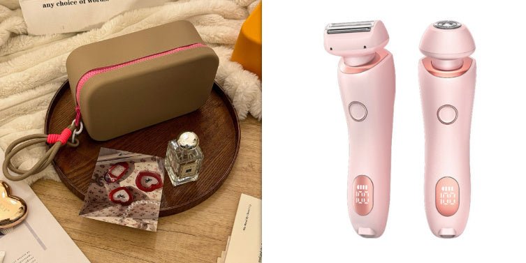 2 In 1 Hair Removal Epilator USB Rechargeable Trimmer - Urban Mart