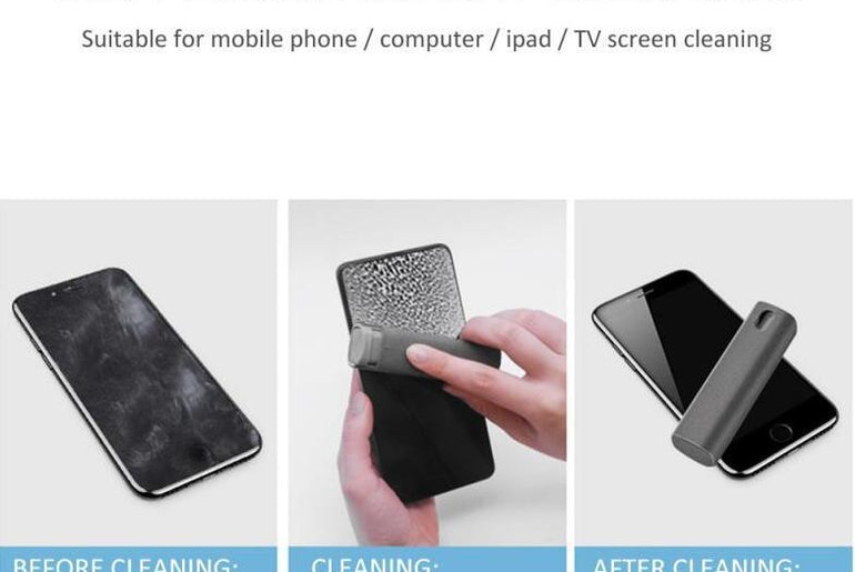 2 In 1 Phone Computer Screen Cleaner Kit - Urban Mart