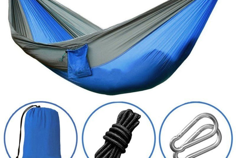 Backpacking Hammock - Portable Nylon Parachute - Urban Mart