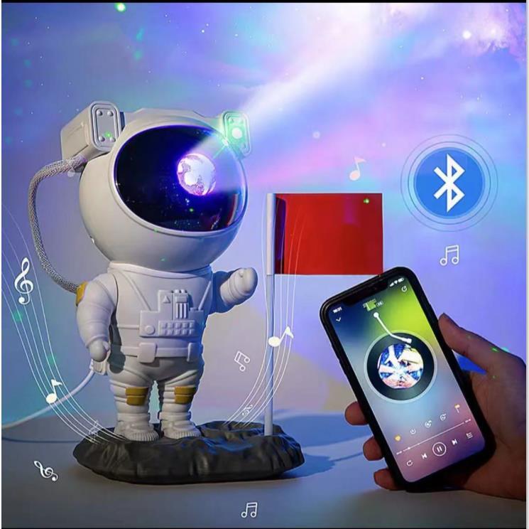 Creative Astronaut Galaxy Starry Sky Projector Nightlight USB Atmospher Bedroom Table Lamp - Urban Mart