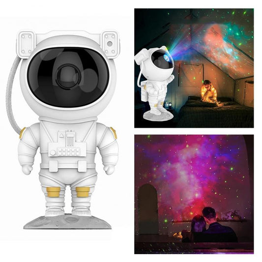 Creative Astronaut Galaxy Starry Sky Projector Nightlight USB Atmospher Bedroom Table Lamp - Urban Mart