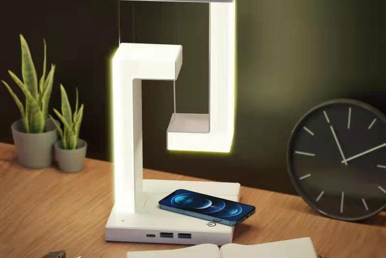 Creative Smartphone Wireless Charging Suspension Table Lamp - Urban Mart