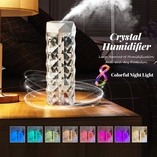 Crystal Lamp Air Humidifier - Urban Mart