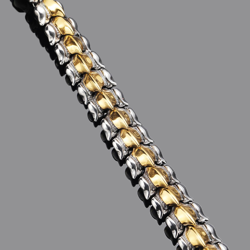 Fashion Punk Keel Titanium Steel Men's Bracelet - Urban Mart