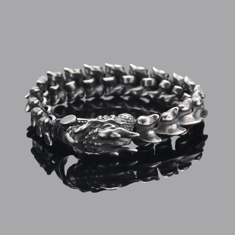 Fashion Punk Keel Titanium Steel Men's Bracelet - Urban Mart