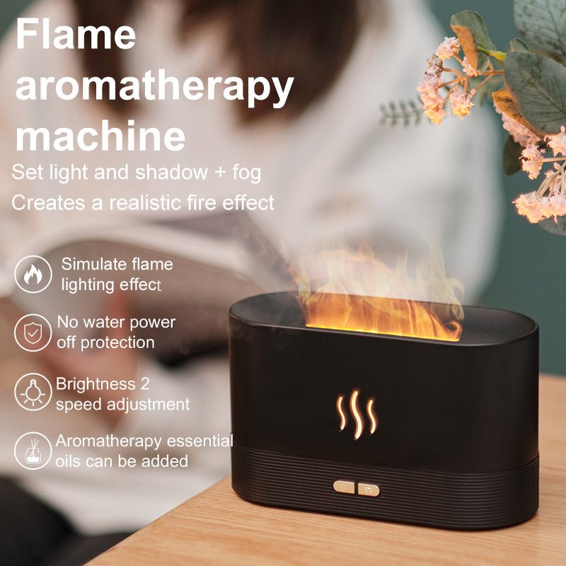 Fire Flame Humidifier Aroma Diffuser - Urban Mart