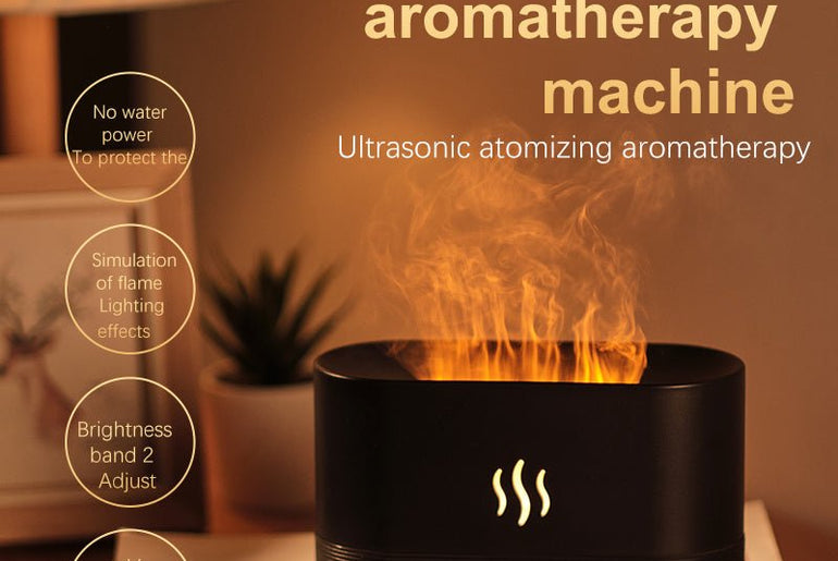 Fire Flame Humidifier Aroma Diffuser - Urban Mart