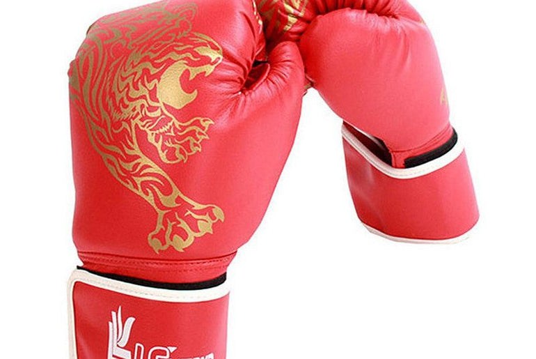 Flame Tiger Boxing Gloves Boxing Training Gloves - Urban Mart