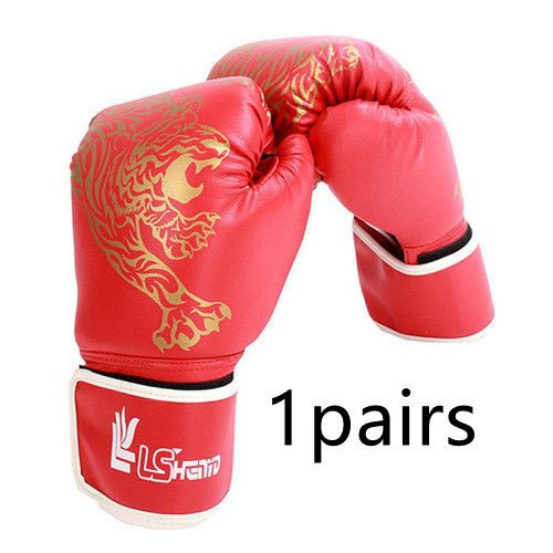 Flame Tiger Boxing Gloves Boxing Training Gloves - Urban Mart