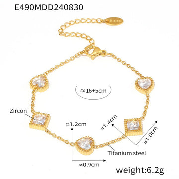 Golden White Zircon