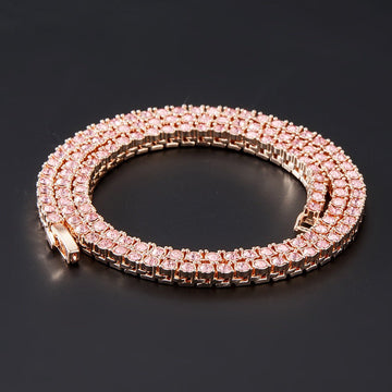 Rose Gold Pink Diamond 3mm