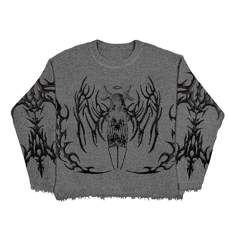 Niche Design Brocade Sweater - Urban Mart