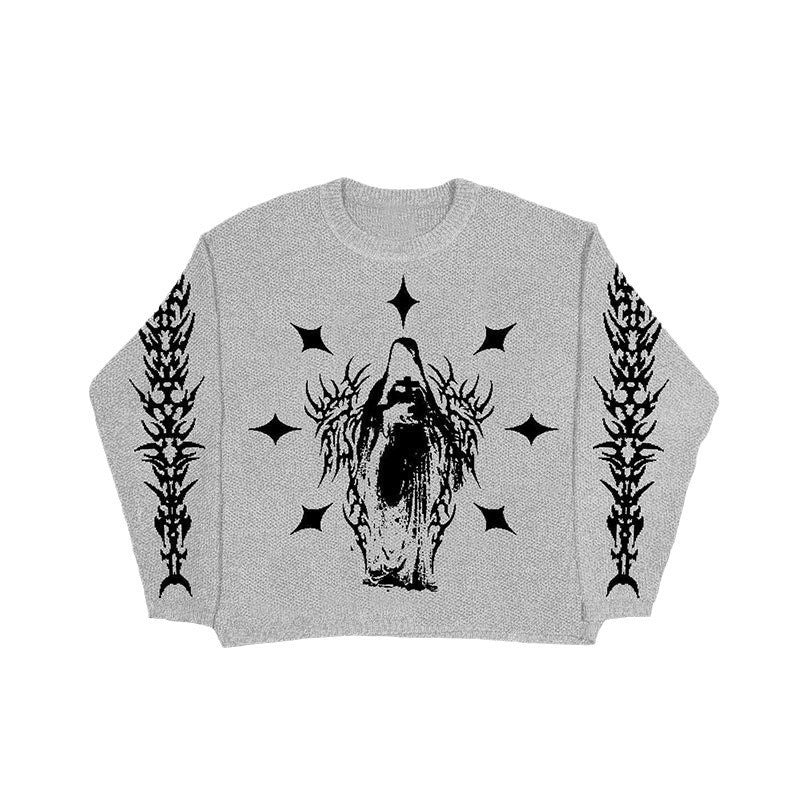 Niche Design Brocade Sweater - Urban Mart