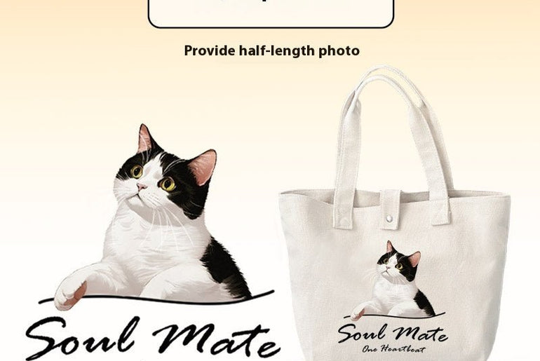 Pet Custom Canvas Bag Pure Cotton - Urban Mart