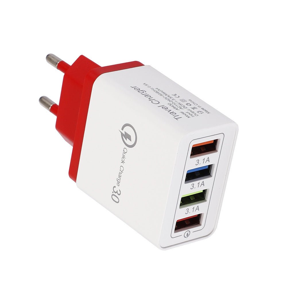 Quick Charge 3.0 4 Phone Adapter - Urban Mart