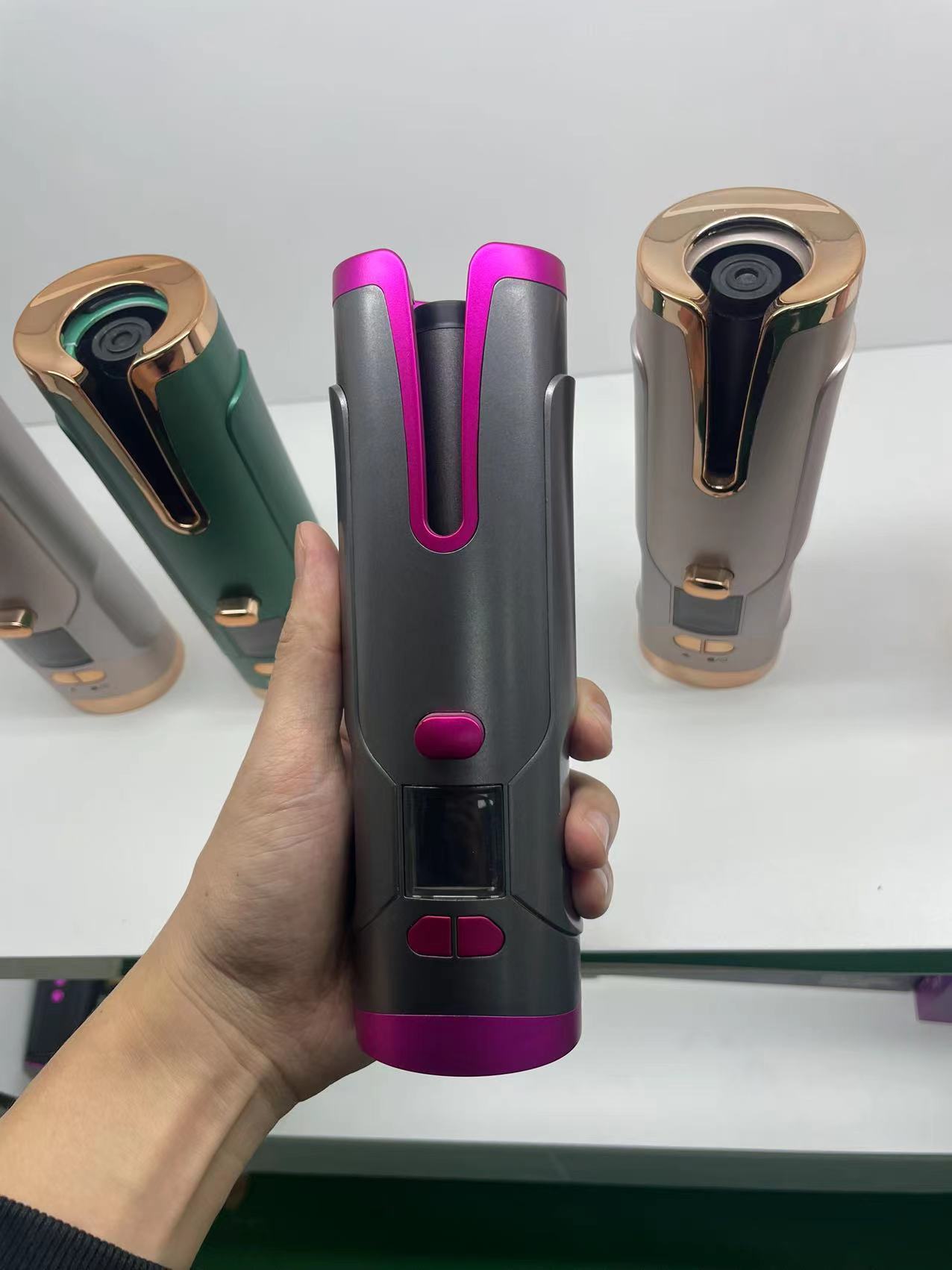 Rechargeable Automatic Hair Curler - Urban Mart