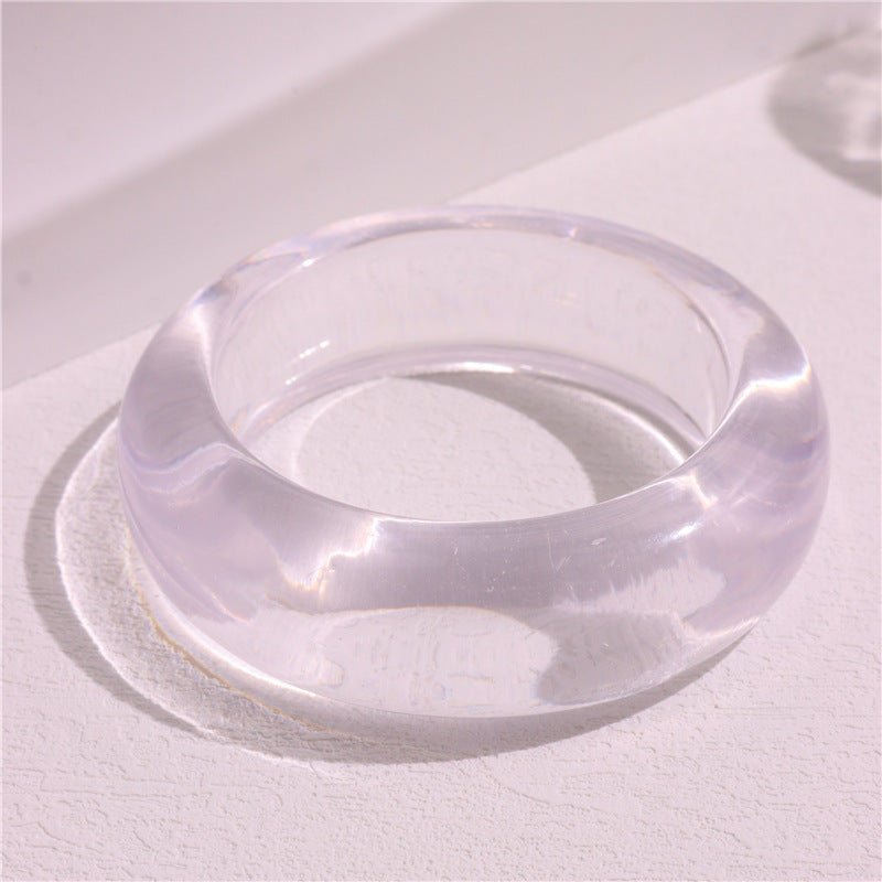 RETRO Geometric Round Blooming Transparent Bracelet - Urban Mart