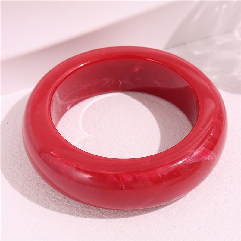 RETRO Geometric Round Blooming Transparent Bracelet - Urban Mart