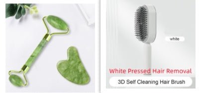 Self Cleaning Hair Brush For Women - Urban Mart