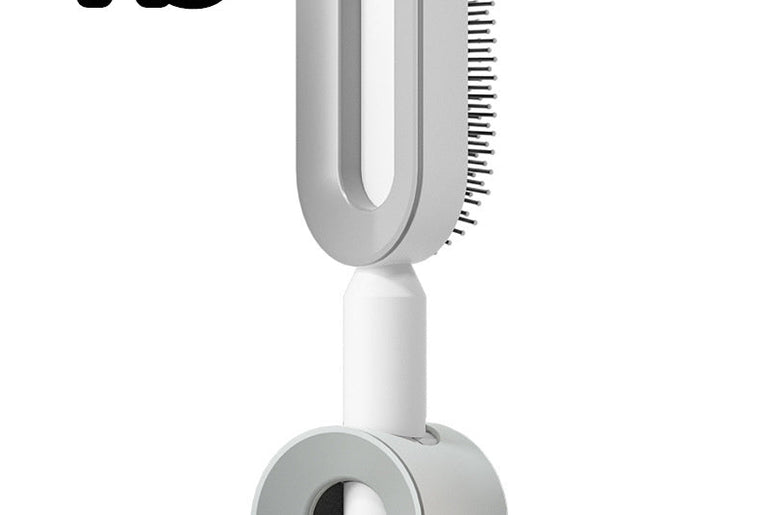 Self Cleaning Hair Brush For Women - Urban Mart