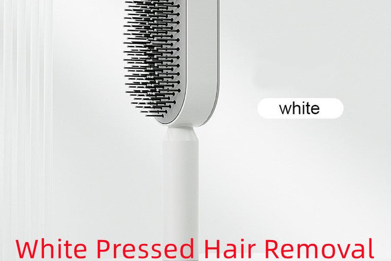 Self Cleaning Hair Brush For Women - Urban Mart