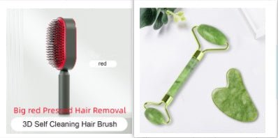 Self Cleaning Hair Brush For Women - Urban Mart