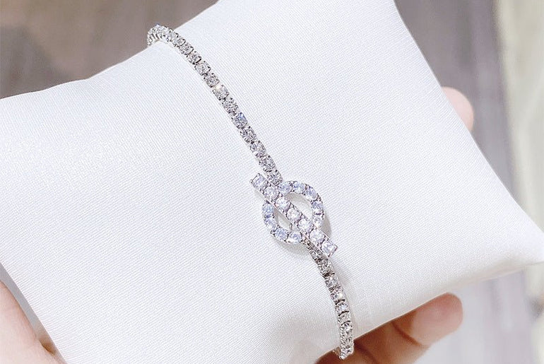 Simple Personality Bracelet Fashion Zircon Crystal Bracelet For Women - Urban Mart