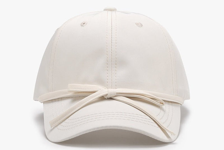 Spring And Autumn Bowknot Quick - drying Soft Top Women's Baseball Cap - Urban Mart