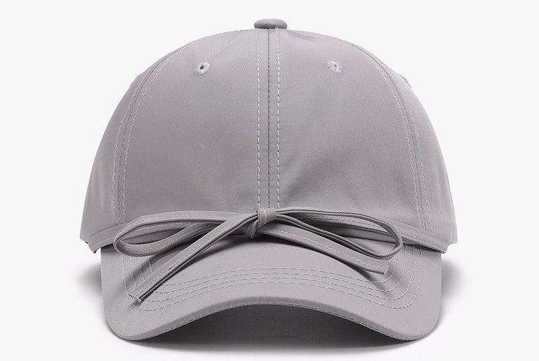 Spring And Autumn Bowknot Quick - drying Soft Top Women's Baseball Cap - Urban Mart