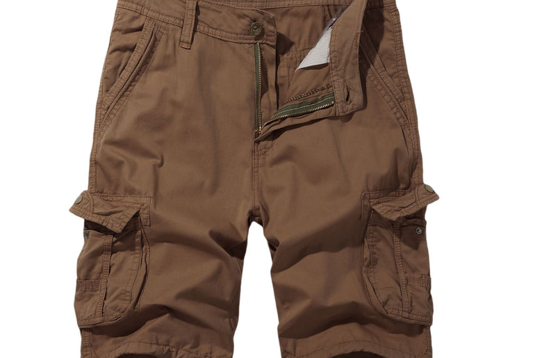 Spring Men's Cargo Shorts Multi - pocket Plus Size - Urban Mart