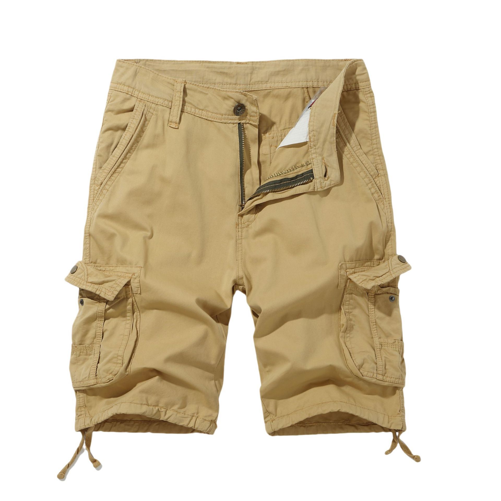 Spring Men's Cargo Shorts Multi - pocket Plus Size - Urban Mart