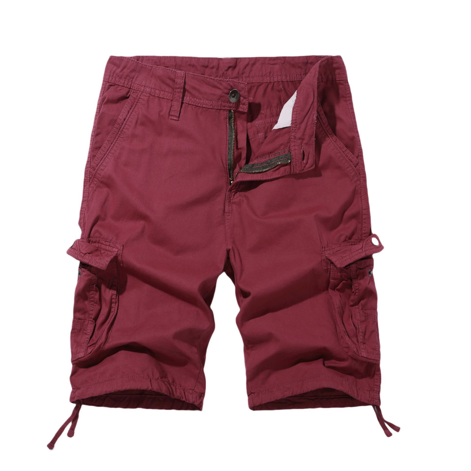 Spring Men's Cargo Shorts Multi - pocket Plus Size - Urban Mart