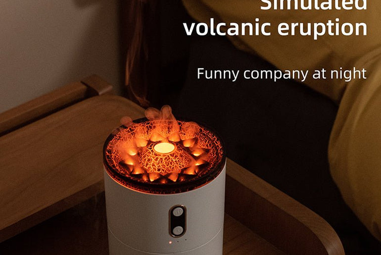 Volcanic Flame Aroma Essential Oil Diffuser - Urban Mart